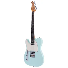Artist AT53 Left Handed Vintage Green Electric Guitar w/ Hot Single Coil Pickups thumbnail