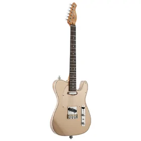 Artist AT57 Champagne Sparkle Electric Guitar & Tweed Case thumbnail