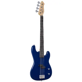 Artist APB Blue Bass Guitar w/ Accessories & 30 Watt Amp thumbnail