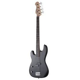 Customer Returned Artist APB Left Handed Black Electric Bass Guitar & Accessories thumbnail