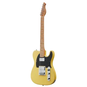Customer Returned Artist AT54 Vintage Blonde Electric Guitar w/ Bullbucker Pickups thumbnail