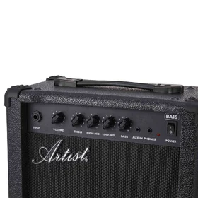 Customer Returned Artist BA15 15W Bass Guitar Amp w/ mp3 Input thumbnail