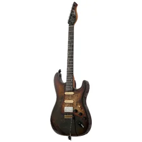 Customer Returned Artist AS78 Bound Burl Electric Guitar w/ HSS Pickups thumbnail