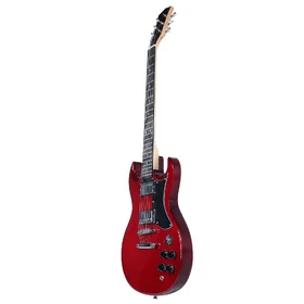 Damaged Artist AG1 Red Electric Guitar w/ Humbucker Pickups & Accessories thumbnail