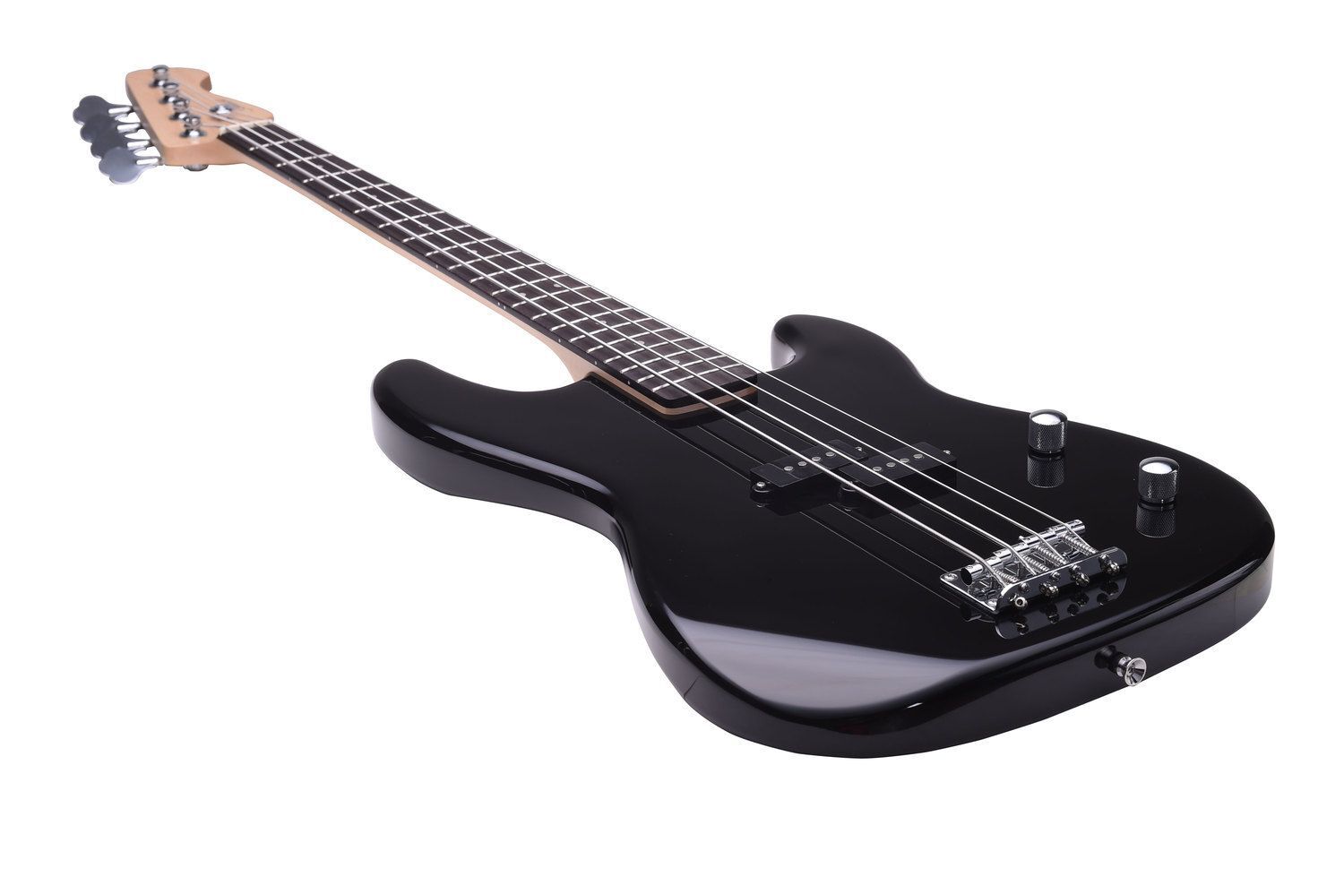 artist pb2 black electric bass guitar with accessories christmas gifts for drummers