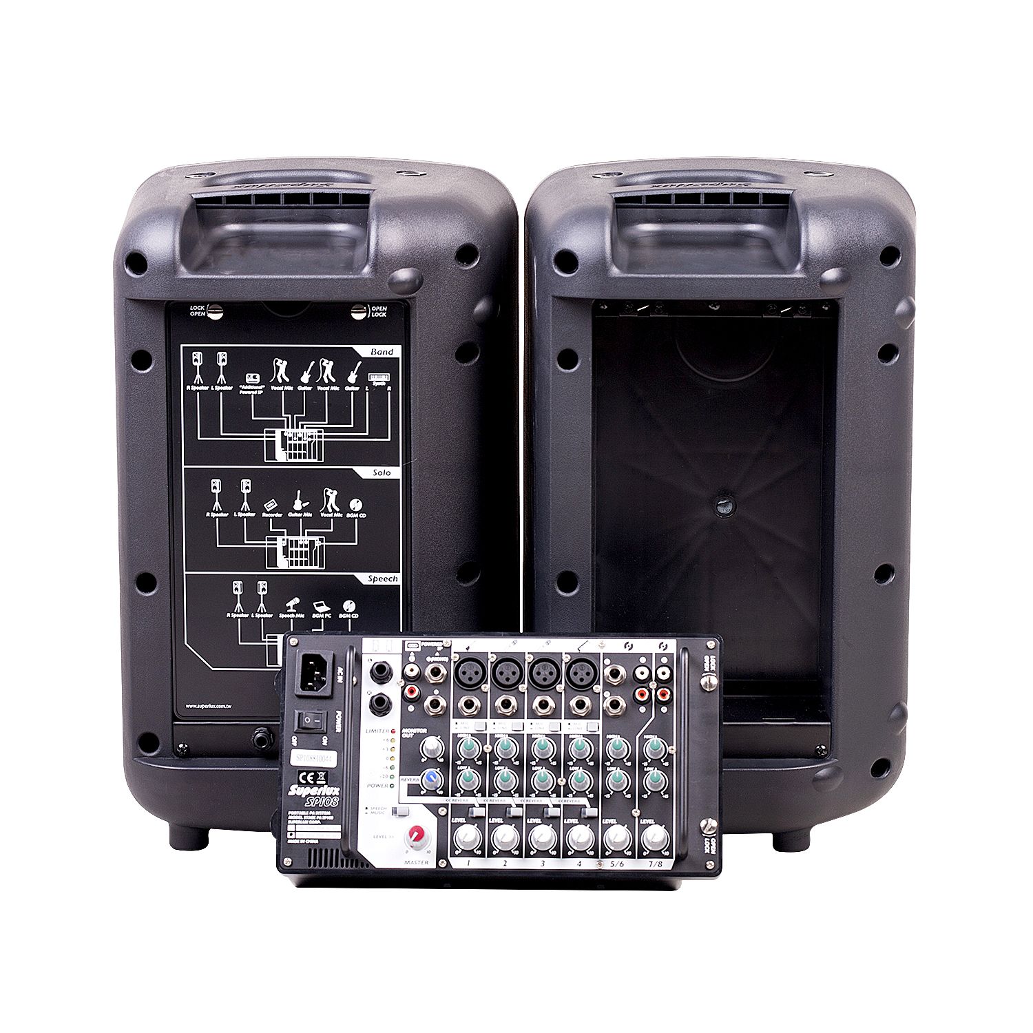 Superlux SP108 300W Compact Portable PA System