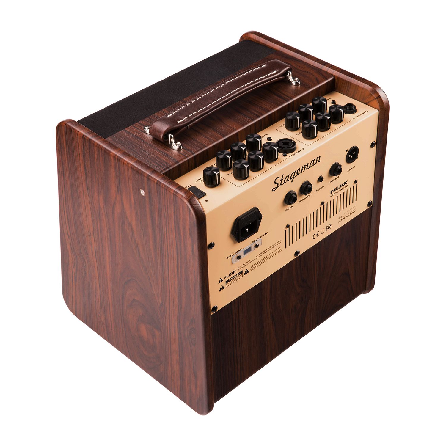 Nux Stageman AC50 Acoustic Amp with Digital EFX & Jam Function