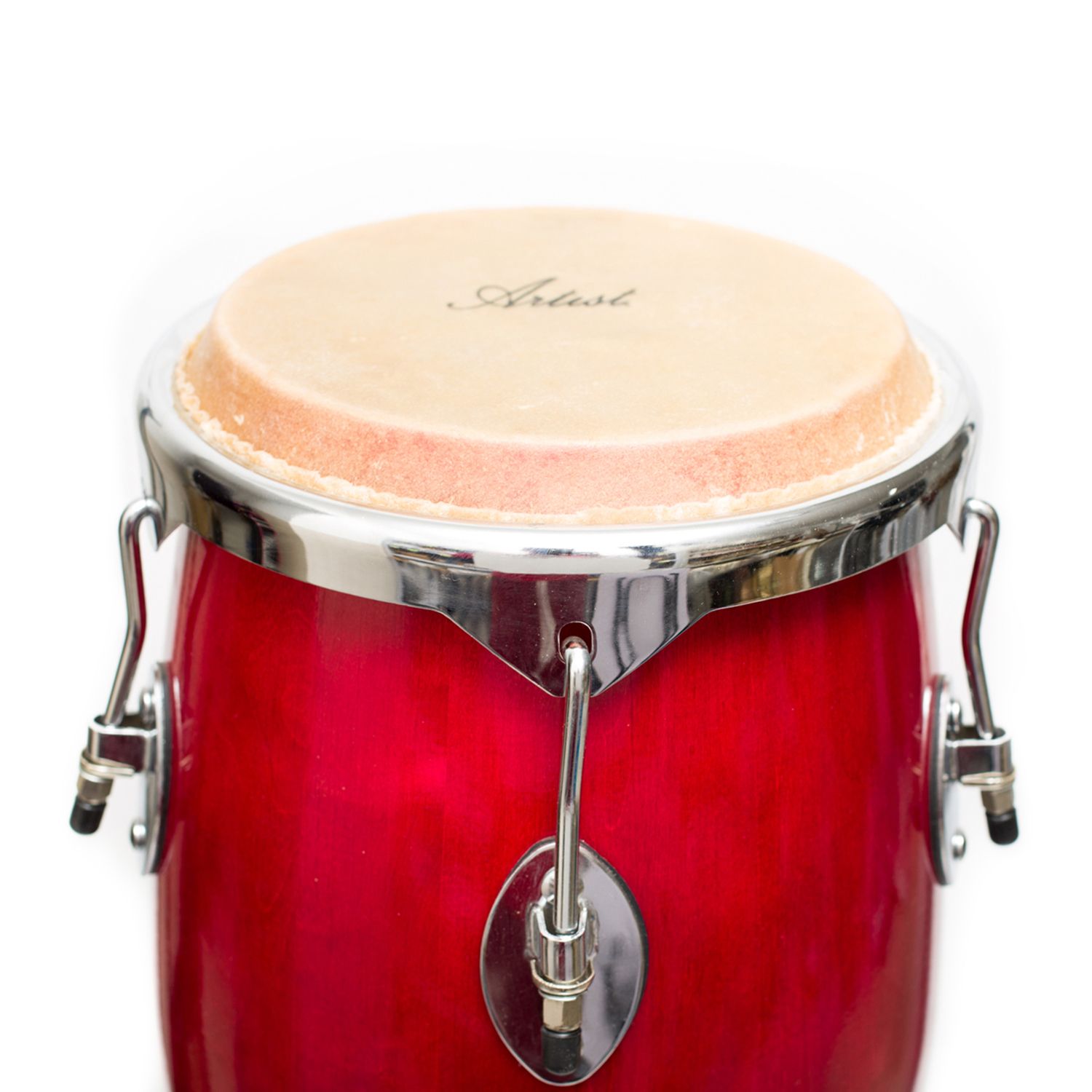 Artist CG11 Red Conga Drum 11 Inch + stand