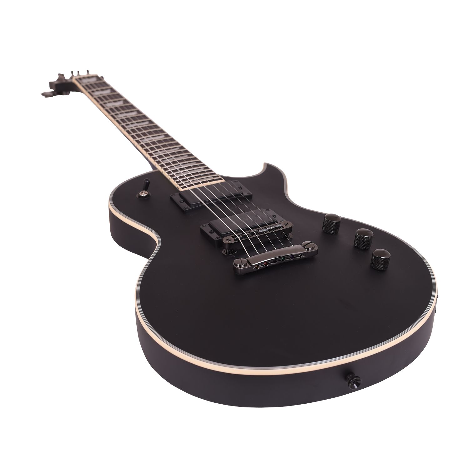 Artist Stealth LP6 Modern LP style Electric Guitar Matte Black
