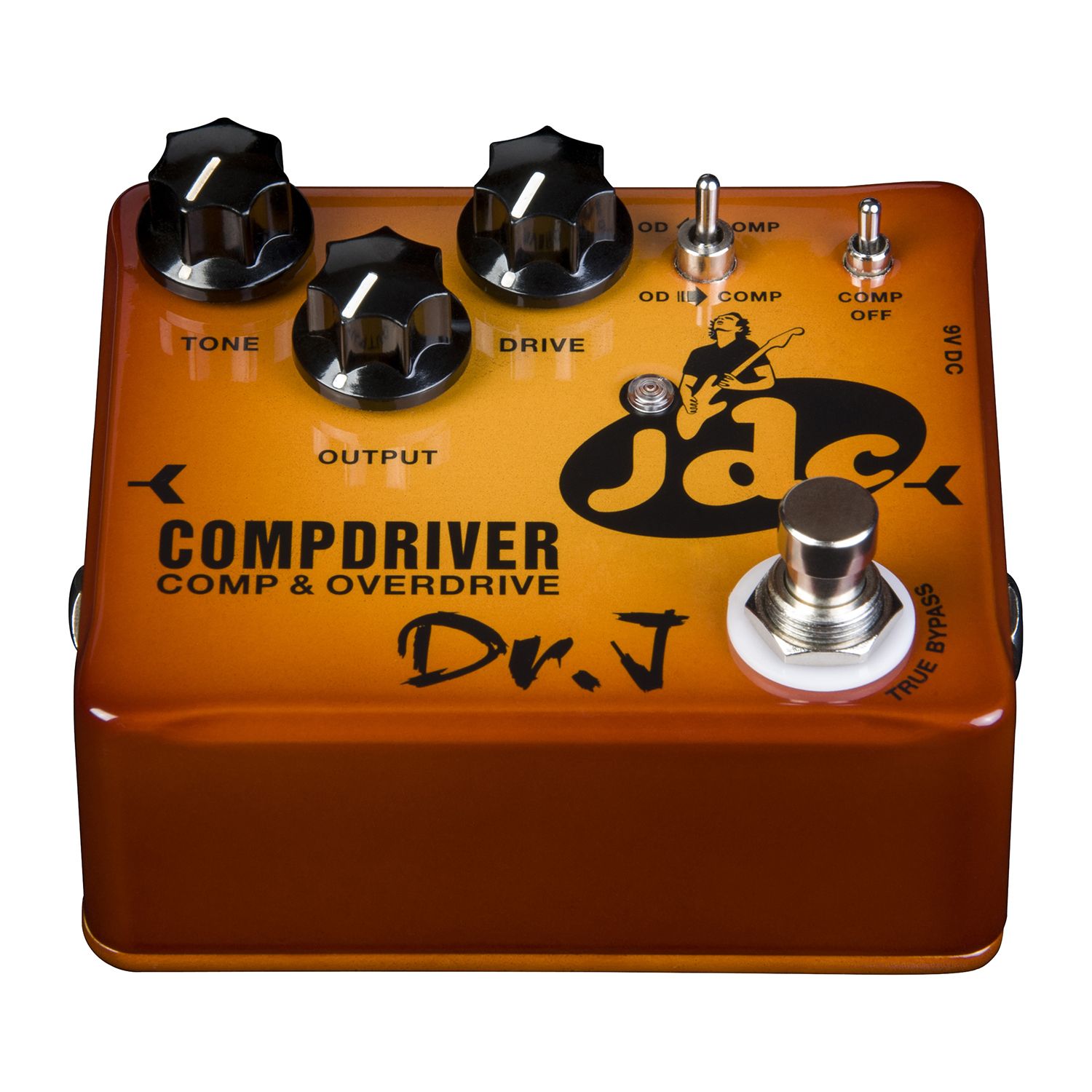 Dr. J JDC CompDriver Compressor + Overdrive Guitar Effects Pedal