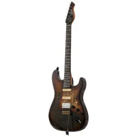 Artist AS78 Bound Burl Electric Guitar & Tweed Case thumbnail