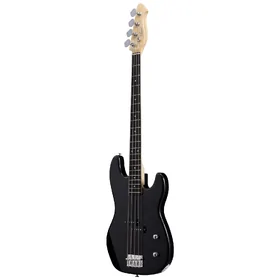 Artist APB Black Bass Guitar w/ Accessories & 30 Watt Amp thumbnail
