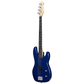 Artist APB Blue Bass Guitar w/ Accessories & 30 Watt Amp thumbnail