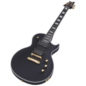 Customer Returned Artist AP6G Cimmerian Matte Black Electric Guitar w/ Active Pickups thumbnail