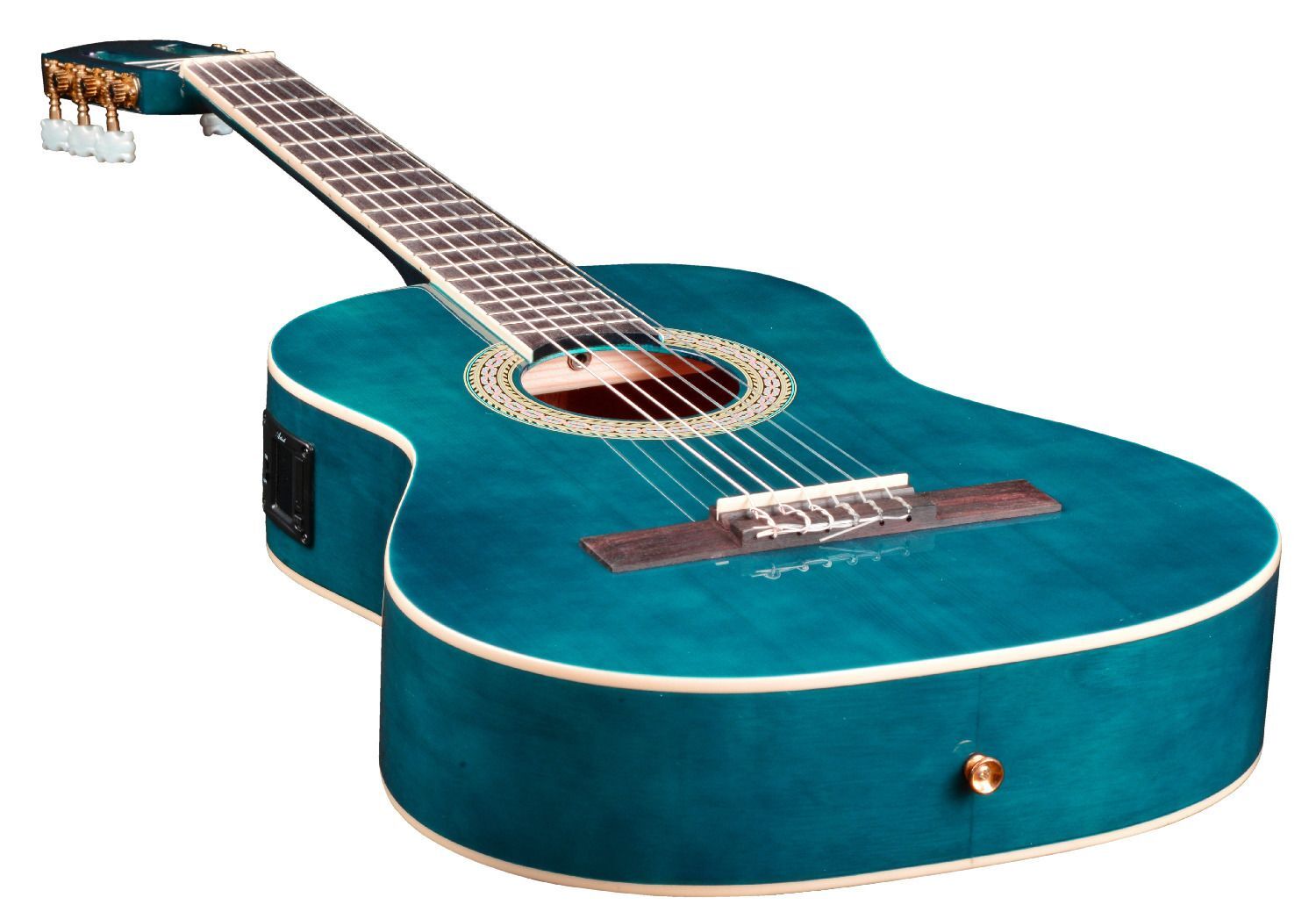 Artist CL34TBB 3/4 Size Classical Guitar Pack, Nylon String Blue