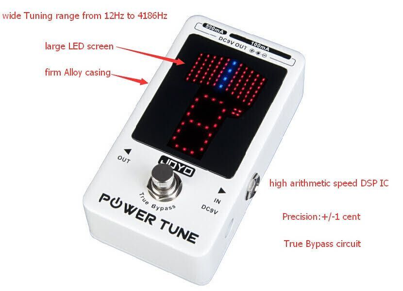 JOYO POWER TUNE ギターエフェクター Joyo JF18R Power Tune Power Supply & Tuner PedalJF18R