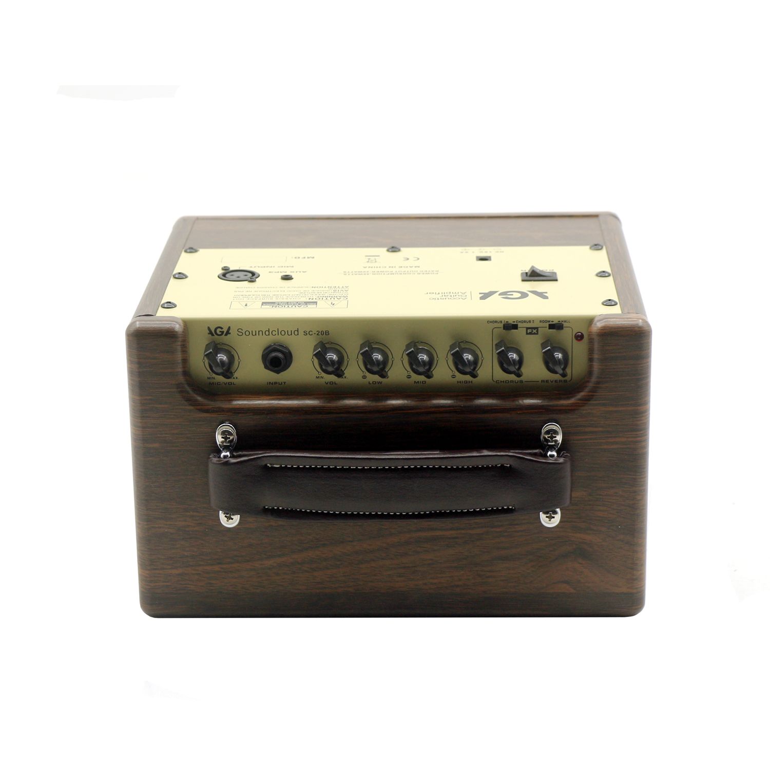 AGA Soundcloud 20W Battery Powered Acoustic Amplifier with Mic Input