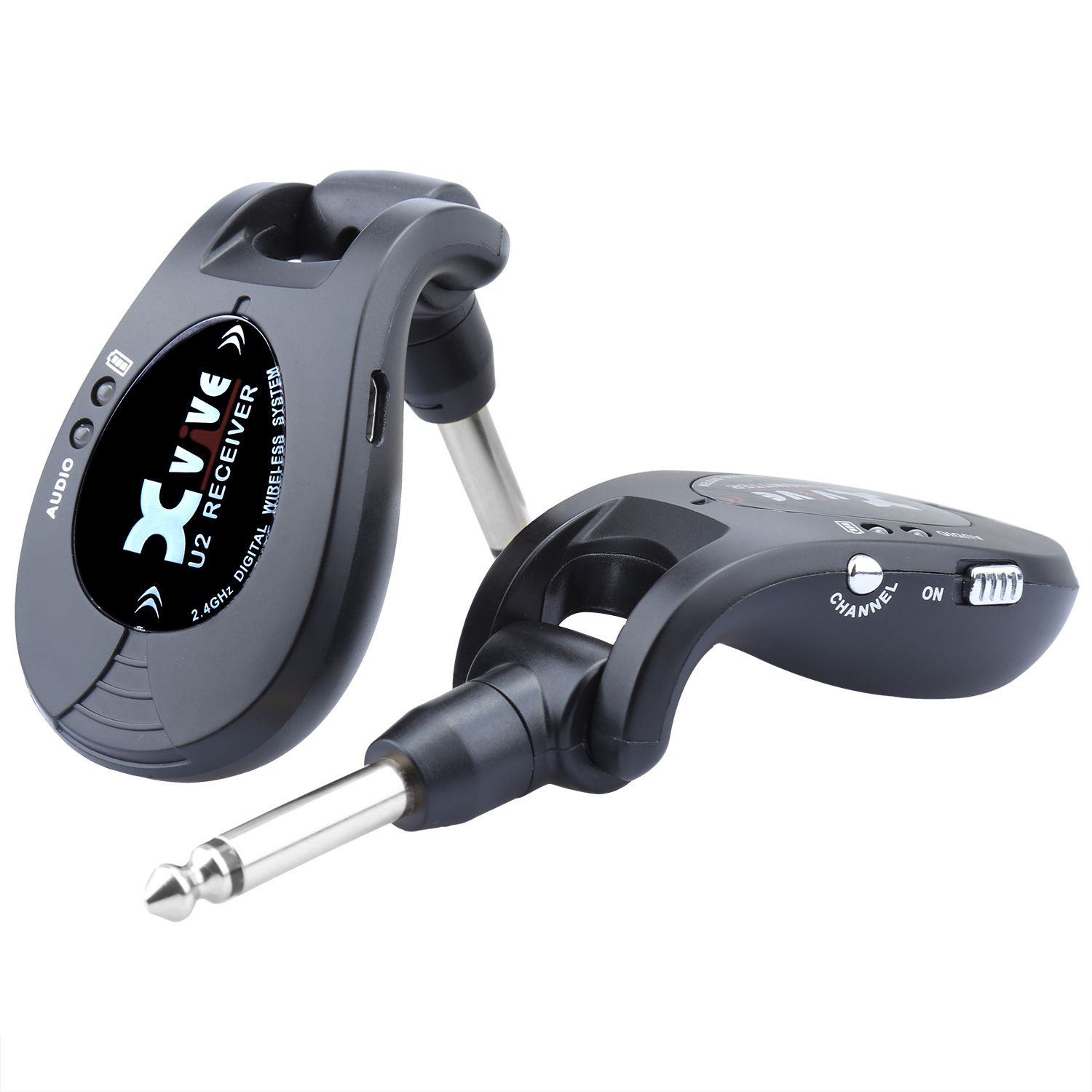 Xvive U2 Black Guitar Wireless System 3 Pack