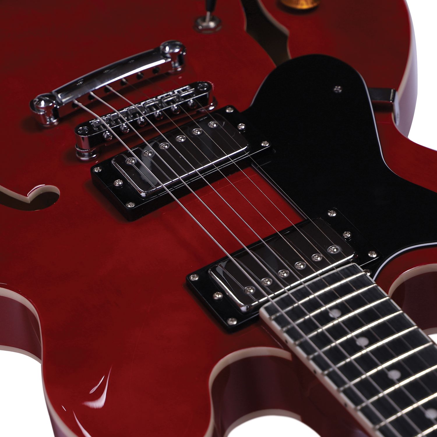 Artist CHERRY58L Left Handed Hollow Body Electric Guitar