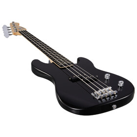 Artist APB34 Black 3/4 Size Bass Guitar w/ Accessories & 15W Amp thumbnail