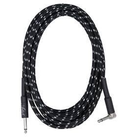 Artist FB15R-4PK 4.5m Braided Guitar Cable w/ Right-Angle Tip  thumbnail