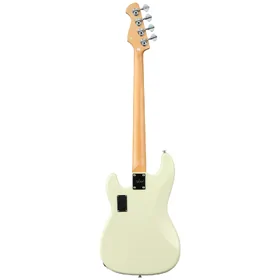 Artist APJ4A Vintage White Active / Passive Bass Guitar & Padded Bag thumbnail