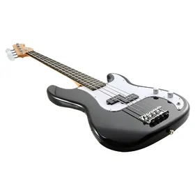 Artist APG Black Bass Guitar w/ Pickguard & Accessories thumbnail