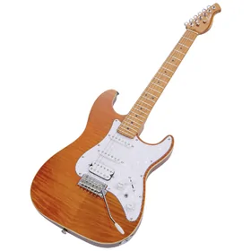 Artist AS30 Natural Flame Electric Guitar w/ HSS Pickups thumbnail