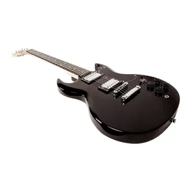 Customer Returned Artist AG1 Black Electric Guitar w/ Humbucker Pickups & Accessories thumbnail