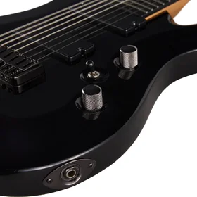 Customer Returned Artist Indominus8 Black 8 String Electric Guitar w/ Humbuckers thumbnail
