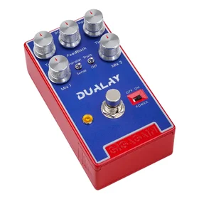 Customer Returned Gigagain GP07 Dualay Dual Delay Guitar Effects Pedal thumbnail