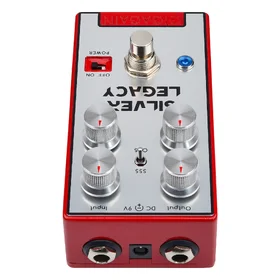 Customer Returned Gigagain GP06 Silver Legacy Overdrive Guitar Effects Pedal thumbnail