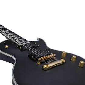 Customer Returned Artist AP6G Cimmerian Matte Black Electric Guitar w/ Active Pickups thumbnail
