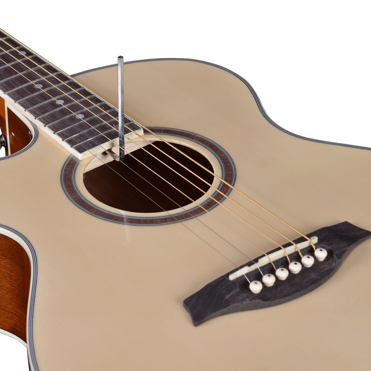 Artist LSPSNTL Beginner Left Handed Small Body Acoustic Guitar Pack