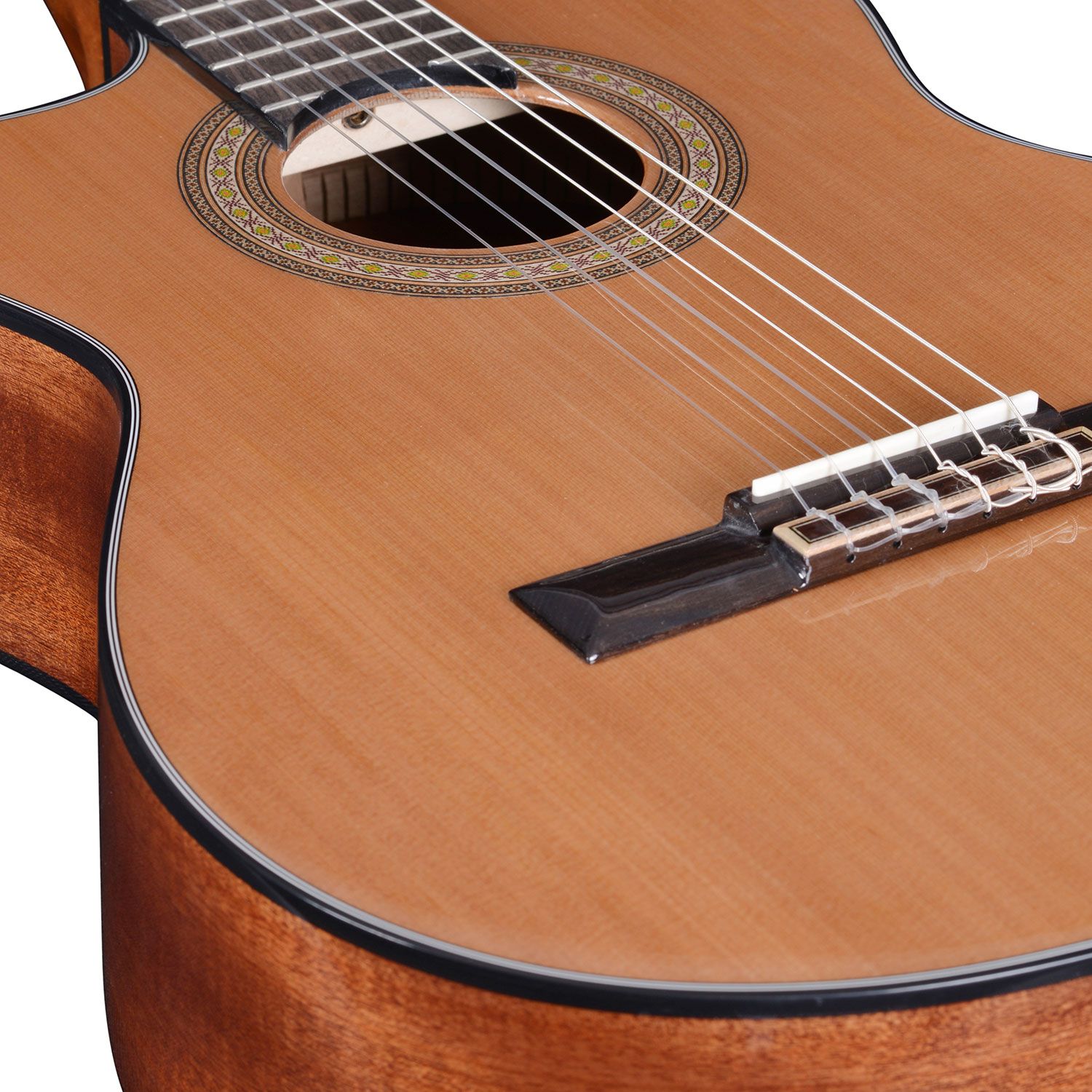 Artist HG39303CEQL Left Hand Classical Guitar Solid Cedar Top + EQ