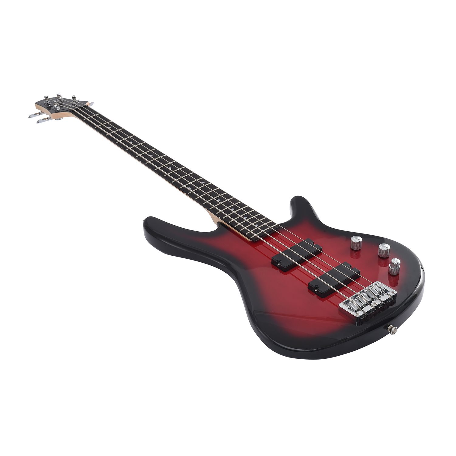 Artist AG105RDS Red Sunburst Electric Bass Guitar +Accessories and Amp