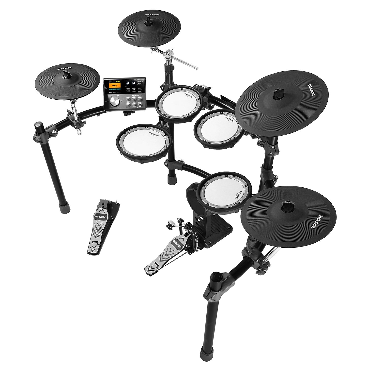 Nux DM7 Electronic Drum Kit with Mesh Heads