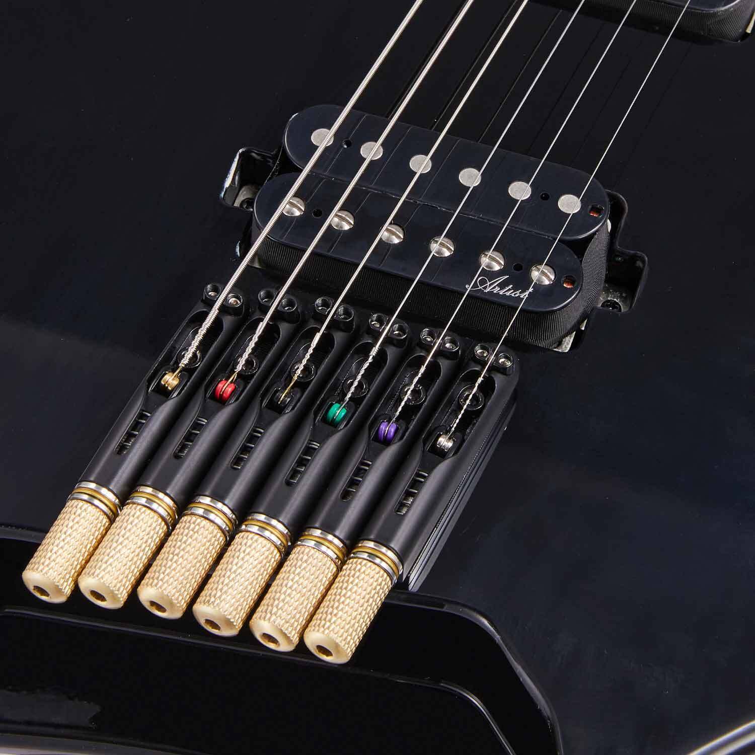 Artist AMS6BK Black Headless Multiscale 6-string Electric
