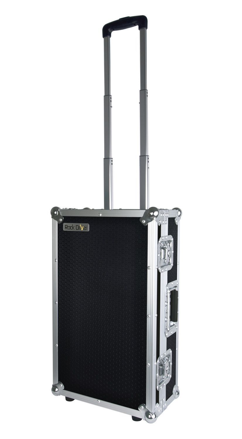 Joyo RD2+RDB2 Pedal Flight Case with Trolley Wheels + Pedal Board/Rack