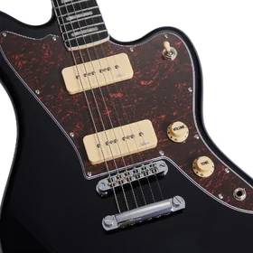 Artist GM1 Black Electric Guitar w/ Howler Pickups thumbnail