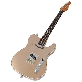 Artist AT57 Champagne Sparkle Electric Guitar & Tweed Case thumbnail