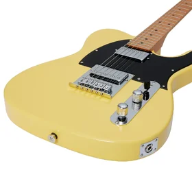 Customer Returned Artist AT54 Vintage Blonde Electric Guitar w/ Bullbucker Pickups thumbnail