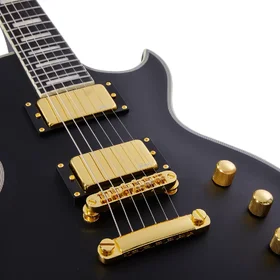 Customer Returned Customer Returned Artist AP6G Cimmerian II Matte Black Electric Guitar w/ Active Pickups thumbnail
