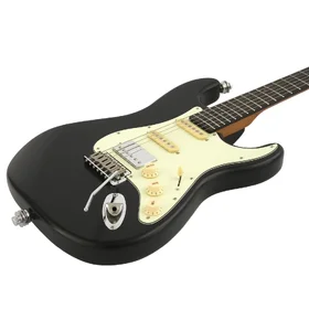 Customer Returned Artist AS72 Black Electric Guitar w/ HSS Pickups thumbnail
