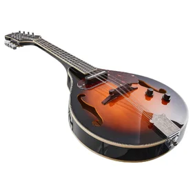 Damaged Artist MDA100EQ+C Sunburst Mandolin w/ Pickup & Black Hard Case thumbnail