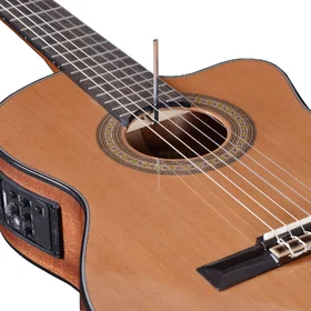 Damaged Artist HG39303CEQ Classical Guitar Solid Cedar Top w/ Cutaway & EQ thumbnail