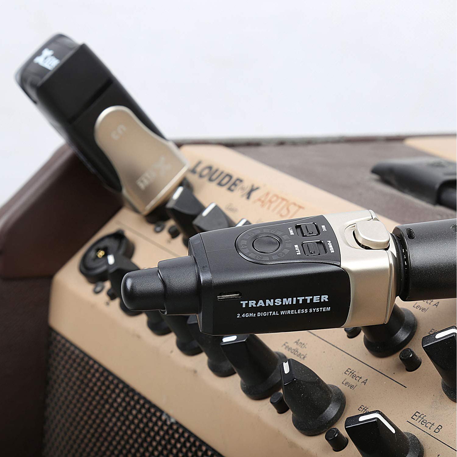 Xvive U3 Microphone Black Wireless System