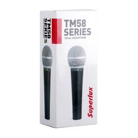 Superlux TM58 Dynamic Vocal Microphone - 3 Pack thumbnail