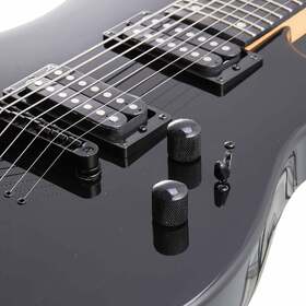 Artist Spiritus7 Black 7 String Electric Guitar w/ Black Case thumbnail