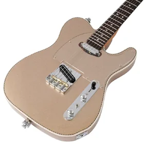 Artist AT57 Champagne Sparkle Electric Guitar & Tweed Case thumbnail